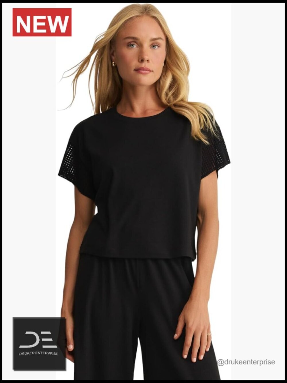 Relaxed Fit Crew Neck T-Shirt
